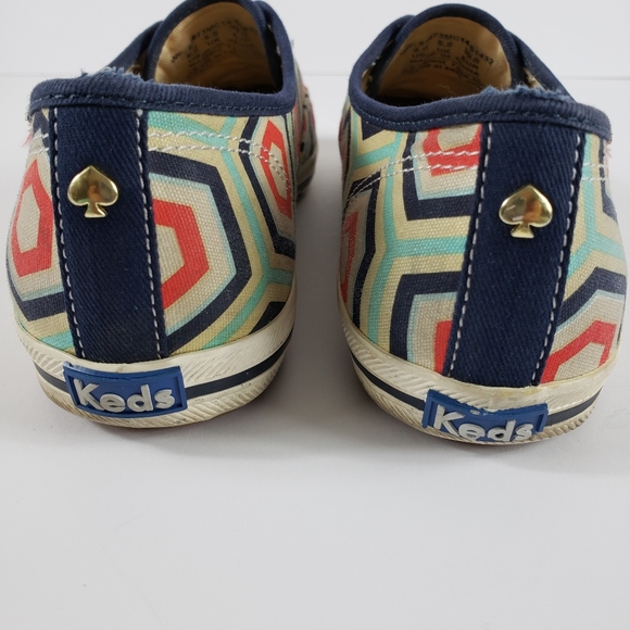 Kate Spade Keds in graphic print size 8 - Picture 2 of 7